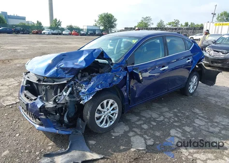 2019 Nissan Sentra S z USA, uszkodzony, nr VIN 3N1AB7AP3KY275537